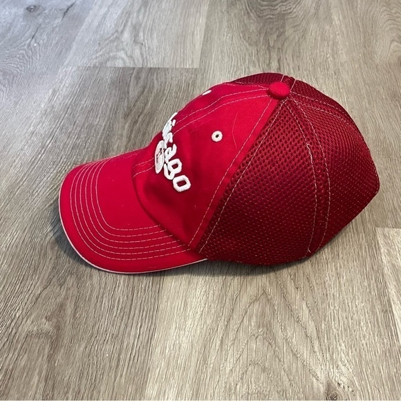 Men's Tyvis Chicago Illinois Windy City Red & White Baseball Hat - Picture 3 of 12